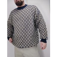 Hill and Archer woven sweater - XXL - pleciona bluza vintage - hill_and_archer_woven_sweater_-_xxl_-_pleciona_bluza_vintage_(1).jpg